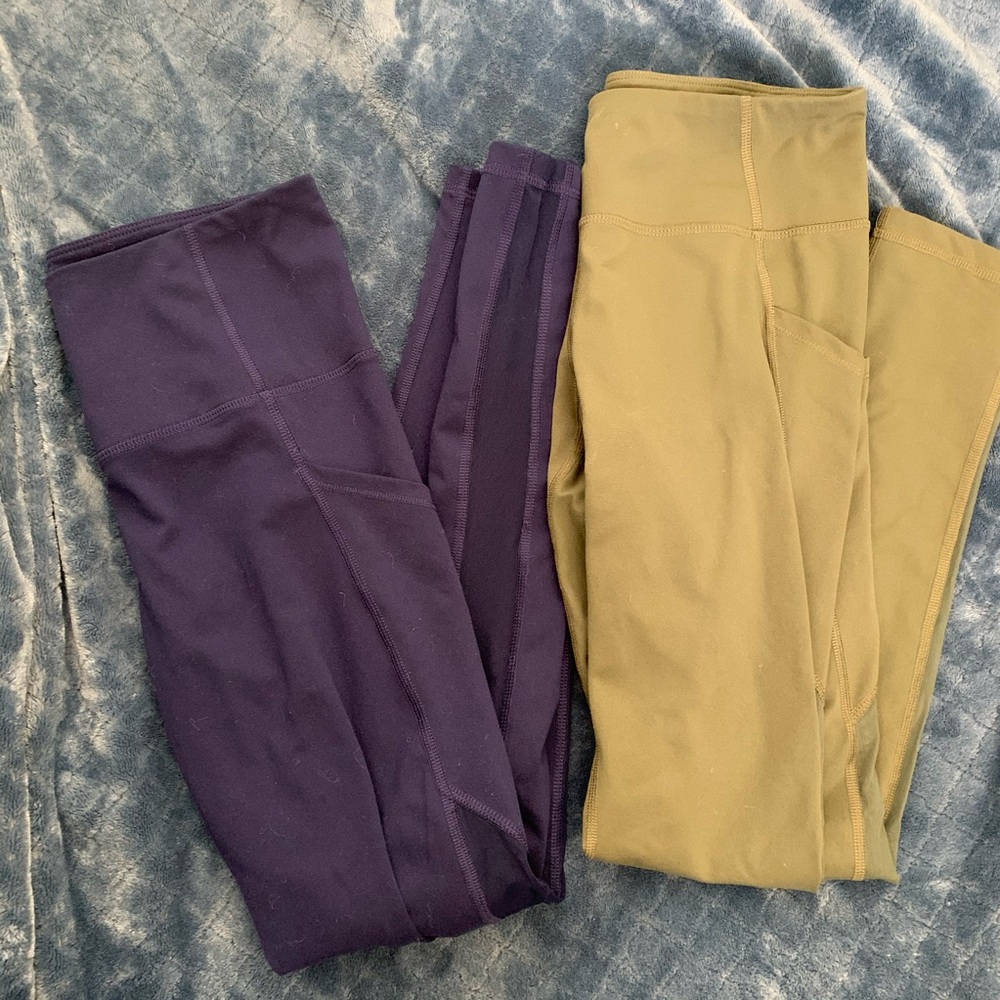 Two pack mesh Old Navy leggings